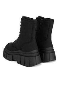 DeeZee Botki HY305-16 Czarny. Kolor: czarny. Materiał: materiał #3