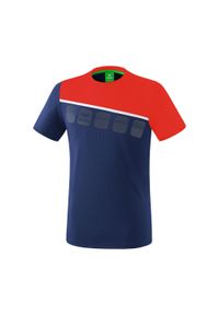 ERIMA - Koszulka dziecięca Erima 5-C. Kolor: wielokolorowy, czerwony, niebieski. Sport: bieganie