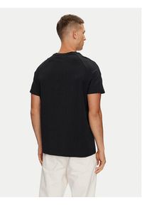 Hugo T-Shirt Tonal Logo 50520480 Czarny Regular Fit. Kolor: czarny. Materiał: bawełna