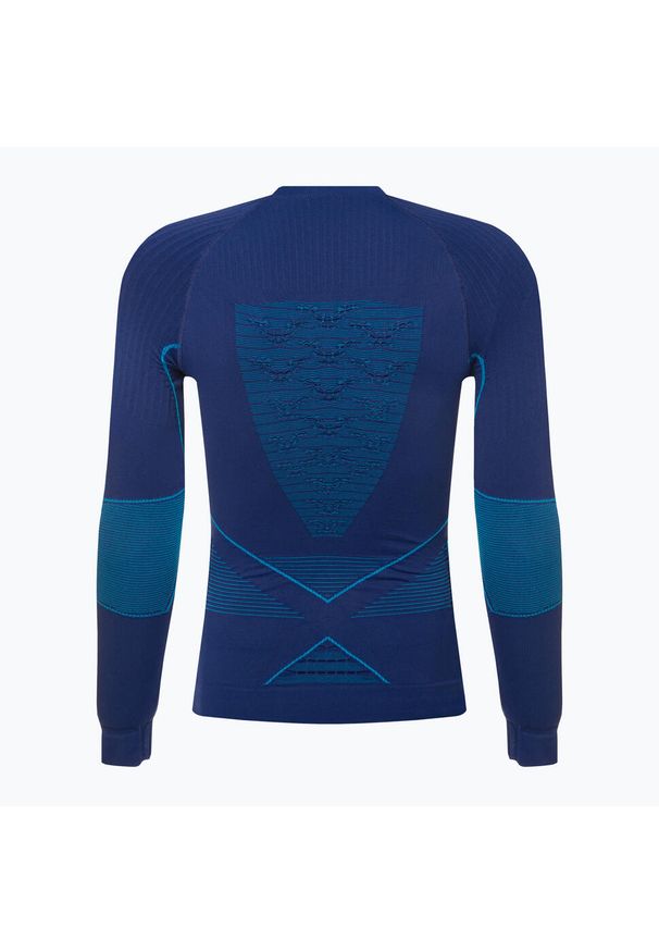 XBIONIC - Longsleeve termoaktywny męski X-Bionic Energy Accumulator 4.0 LS. Kolor: niebieski. Długość rękawa: długi rękaw