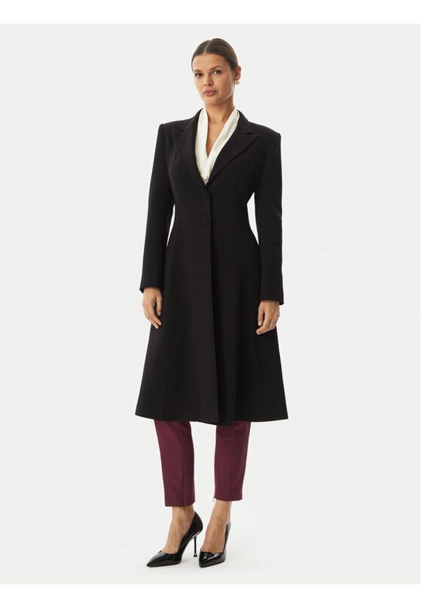 Rinascimento Płaszcz przejściowy CFC0127999003 Czarny Slim Fit. Kolor: czarny. Materiał: syntetyk