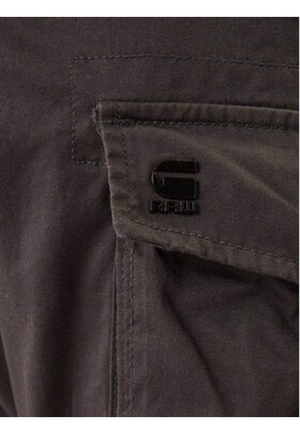 G-Star RAW - G-Star Raw Spodnie materiałowe Rovic D02190-5126 1260 Zielony Regular Fit. Kolor: zielony. Materiał: syntetyk