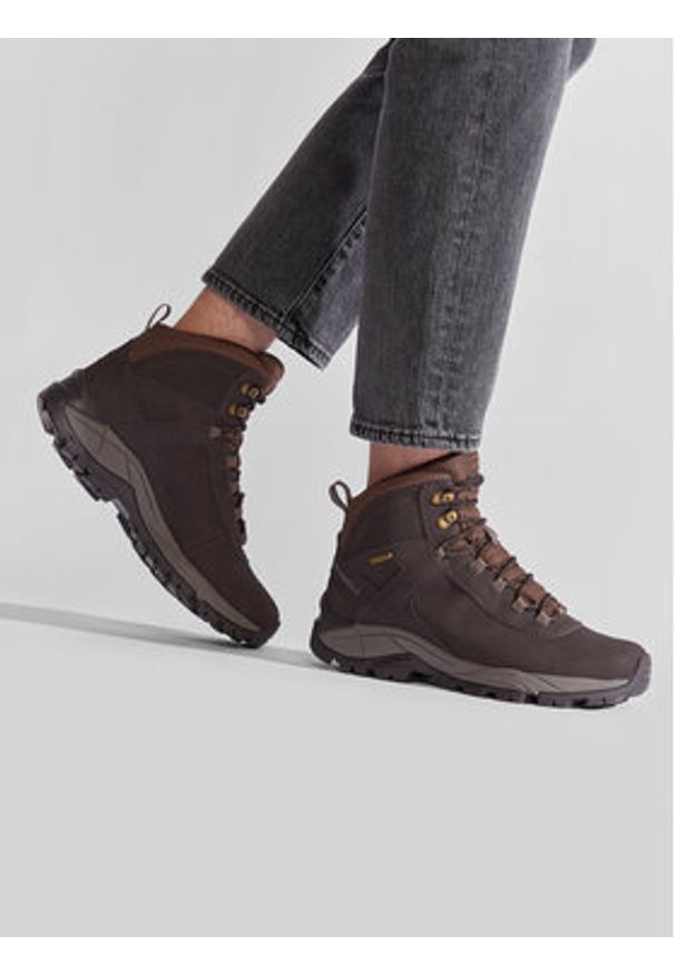 Merrell Trekkingi Vego Mid Ltr Wp J311539C Brązowy. Kolor: brązowy. Materiał: nubuk, skóra. Sport: turystyka piesza