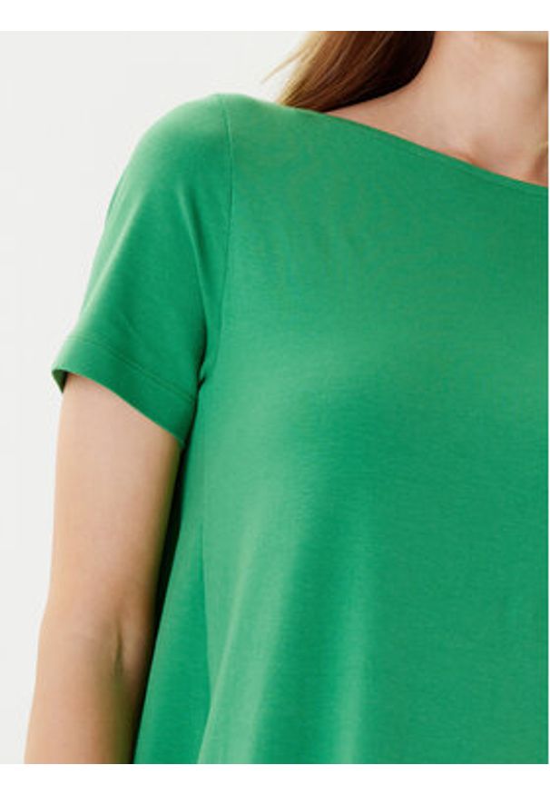 United Colors of Benetton - United Colors Of Benetton Sukienka codzienna 3Z1RDV01E Zielony Regular Fit. Okazja: na co dzień. Kolor: zielony. Materiał: bawełna. Typ sukienki: proste. Styl: casual
