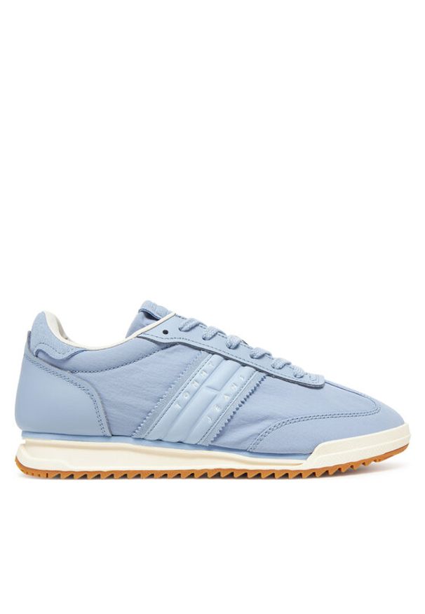 Tommy Jeans Sneakersy Tjw Low Profile Runner EN0EN02817 Niebieski. Kolor: niebieski. Materiał: materiał