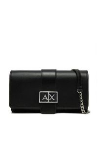 Armani Exchange Torebka XW000358 AF12039 UC001 Czarny. Kolor: czarny. Materiał: skórzane