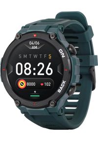 GARETT - Smartwatch Garett GRS Zielony (GRS GREEN). Rodzaj zegarka: smartwatch. Kolor: zielony