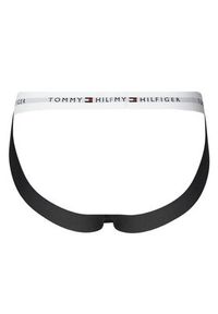 TOMMY HILFIGER - Tommy Hilfiger Komplet 3 par slipów Jock Strap UM0UM03377 Czarny. Kolor: czarny. Materiał: bawełna #4