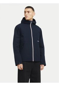 Jack & Jones Kurtka przejściowa Adam 12268821 Granatowy Regular Fit. Kolor: niebieski. Materiał: syntetyk