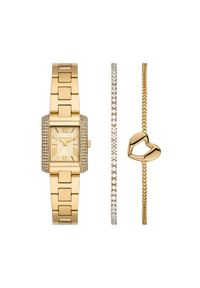 Michael Kors Zestaw zegarek i bransoletka Emery Set MK7510SET Złoty. Kolor: złoty #1