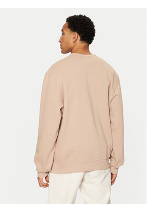 Champion Bluza 220272 Beżowy Relaxed Fit. Kolor: beżowy. Materiał: bawełna
