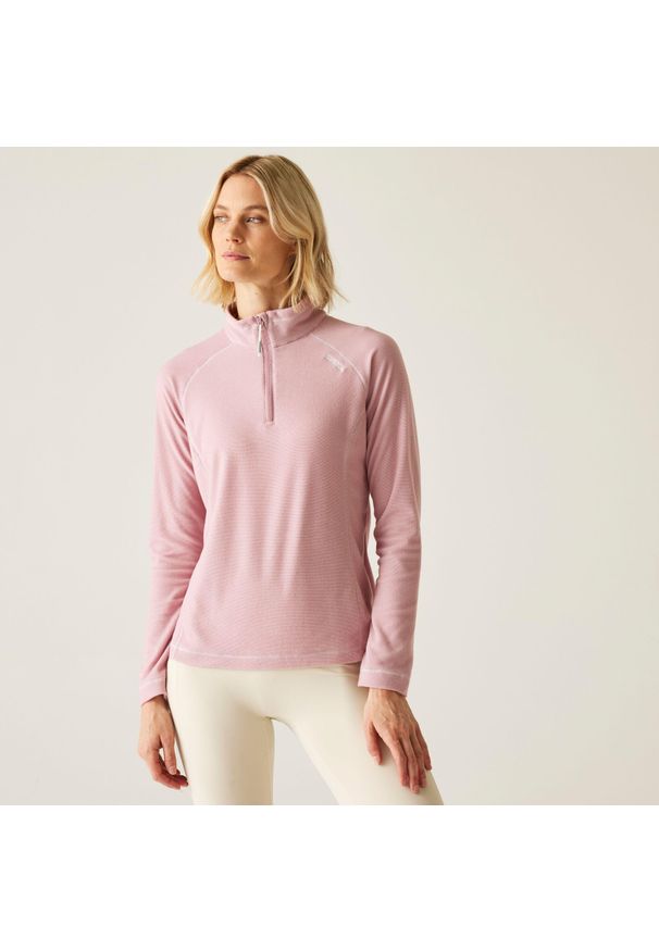 Regatta - Montes damski lekki turystyczny polar. Kolor: różowy. Materiał: polar