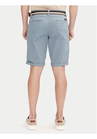 INDICODE Szorty materiałowe Royce 70-039 Niebieski Slim Fit. Kolor: niebieski. Materiał: bawełna