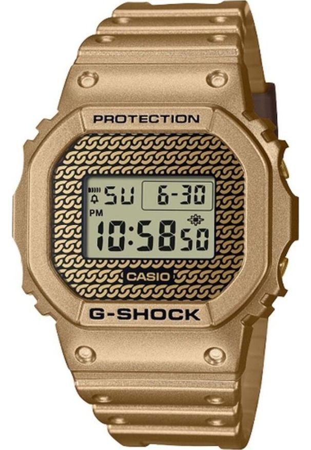 Zegarek Casio Zegarek Męski Casio THE ORIGIN - GOLD CHAIN ( 43,5 mm)