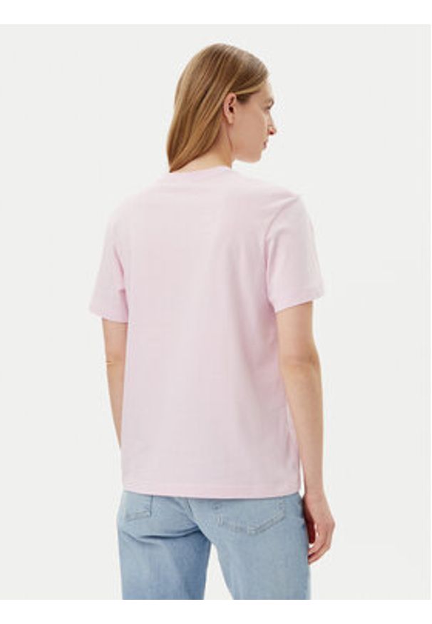 JOOP! Jeans T-Shirt 30046272 Różowy Regular Fit. Kolor: różowy. Materiał: bawełna