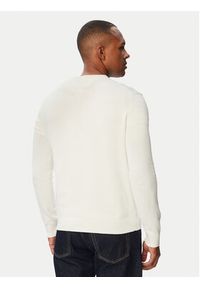 Tommy Jeans Sweter Essential DM0DM22853 Biały Slim Fit. Kolor: biały. Materiał: bawełna #2