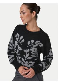 JDY Sweter Helga 15335460 Czarny Regular Fit. Kolor: czarny. Materiał: syntetyk #5