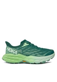 HOKA - Hoka Buty do biegania Speedgoat 5 1123158 Zielony. Kolor: zielony. Materiał: materiał