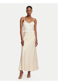 Rinascimento Spódnica maxi CFC0128467003 Beżowy Regular Fit. Kolor: beżowy. Materiał: syntetyk #3