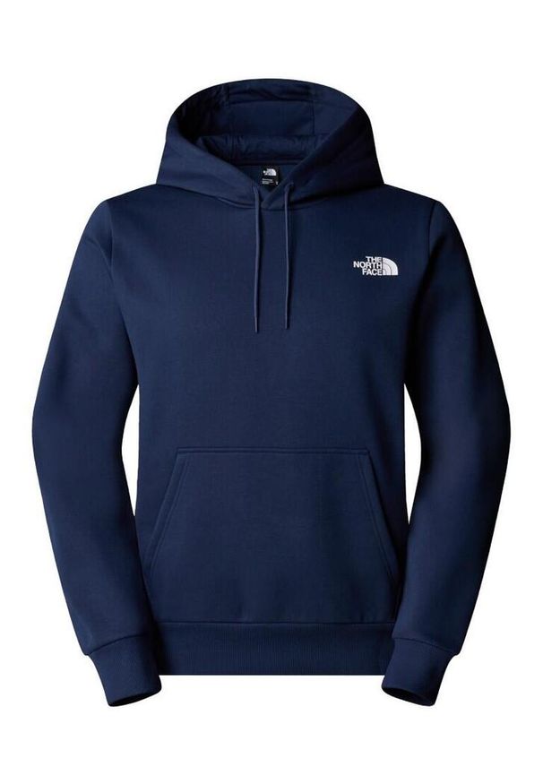Bluza turystyczna męska The North Face M Simple Dome Hoodie. Kolor: niebieski. Sport: turystyka piesza