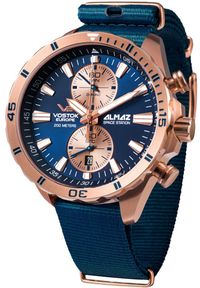 Zegarek męski Vostok Europe 6S11-320B660N niebieski. Kolor: niebieski #1