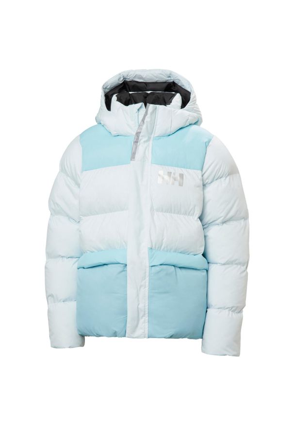 Kurtka dziecięca z kapturem Helly Hansen Specter. Typ kołnierza: kaptur. Kolor: niebieski. Materiał: puch. Sezon: zima