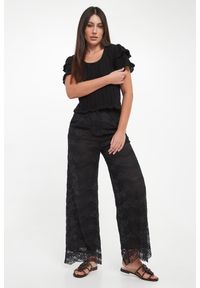 Twinset Milano - Bluzka damska koronkowa TWINSET. Materiał: koronka #3