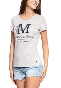 Mustang - MUSTANG T SHIRT DAMSKI Alexia C Print 1010115 4025. Wzór: nadruk #8