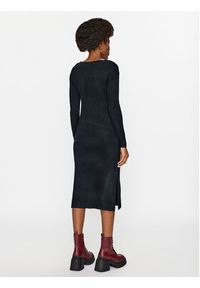 Vero Moda Sukienka dzianinowa 10291689 Czarny Relaxed Fit. Kolor: czarny. Materiał: syntetyk #4