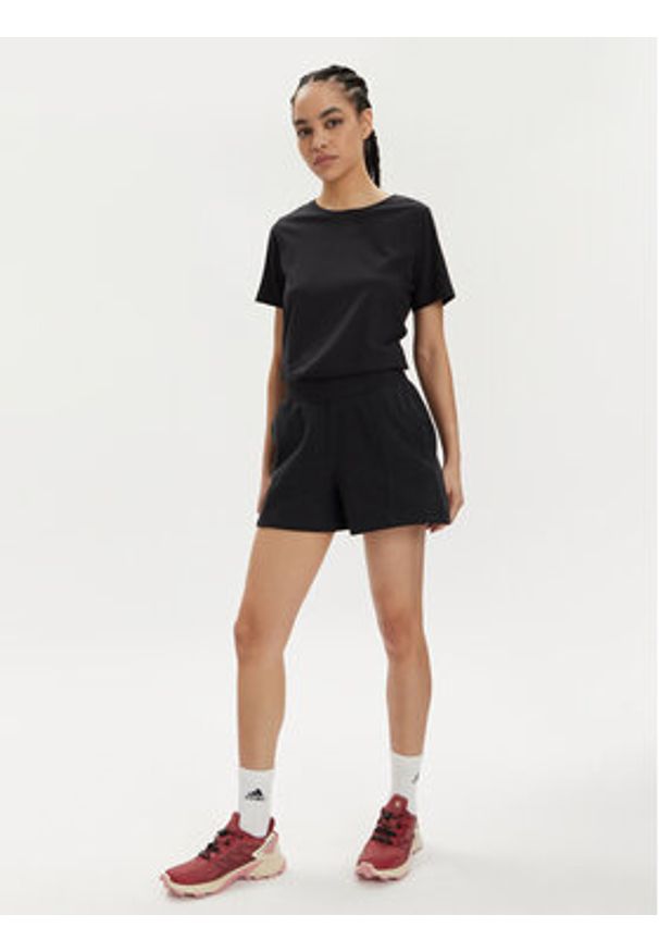 columbia - Columbia Szorty sportowe Lodge™ 2073461 Czarny Relaxed Fit. Kolor: czarny. Materiał: bawełna