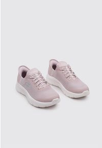 skechers - Tenisówki Skechers Model Slip-ins Go Walk Flex Kolor Rose. Kolor: różowy. Materiał: tkanina