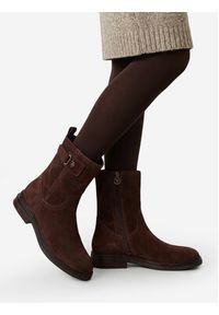 U.S. Polo Assn. Botki CEO-CORINA001W/ELT1 Brązowy. Kolor: brązowy. Materiał: skóra, zamsz #6