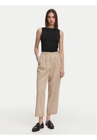 Vero Moda Top Panda 10314416 Czarny Slim Fit. Kolor: czarny. Materiał: bawełna #3