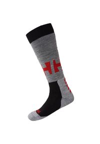 Skarpetki Helly Hansen alpine medium. Kolor: czarny. Sport: turystyka piesza