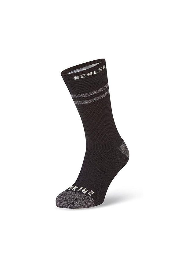 SEALSKINZ - Wodoodporne skarpety Sealskinz Scoulton. Kolor: czarny. Sport: kolarstwo