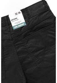 Wrangler - WRANGLER SPODNIE MĘSKIE ARIZONA BLACK W12OAN100. Materiał: materiał #7