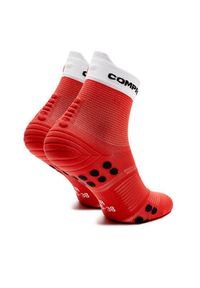 Compressport Skarpety wysokie unisex Pro Racing V 4.0 Run High XU00046B Czerwony. Kolor: czerwony. Materiał: poliamid, materiał. Sport: bieganie #3