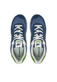 New Balance Sneakersy U574QBL M Niebieski. Kolor: niebieski. Materiał: skóra, zamsz. Model: New Balance 574 #3