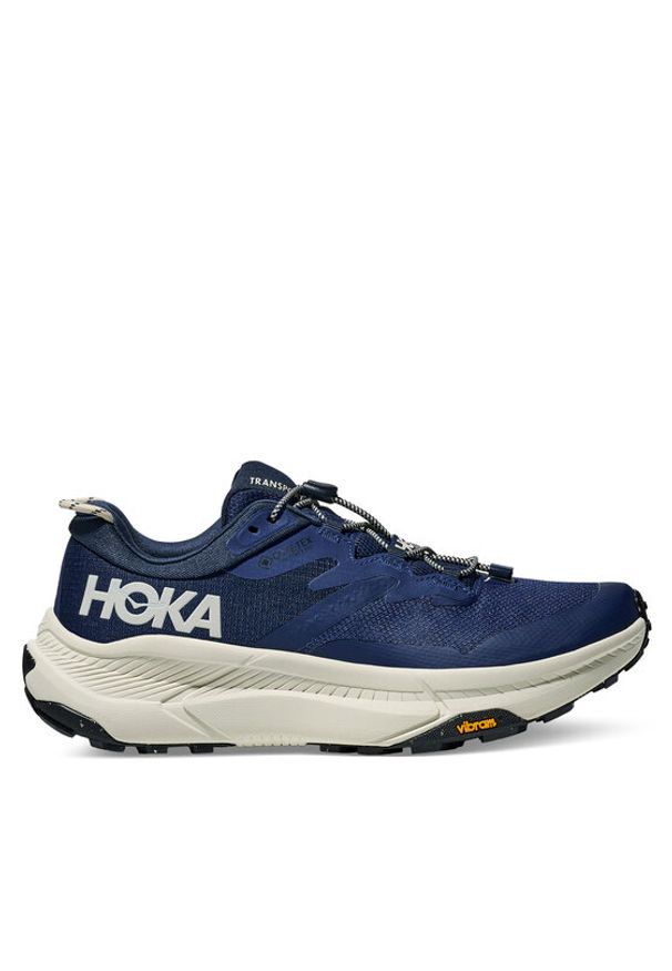 HOKA - Hoka Sneakersy Transport Gtx 133957F/MFF Granatowy. Kolor: niebieski. Materiał: materiał