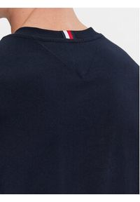 TOMMY HILFIGER - Tommy Hilfiger T-Shirt Box Flag Logo Tee MW0MW33690 Granatowy Regular Fit. Kolor: niebieski. Materiał: bawełna