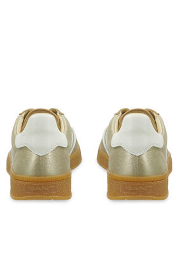 GANT - Gant Sneakersy 30531955 Złoty. Kolor: złoty. Materiał: skóra