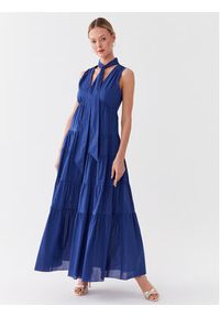 MAX&Co. Sukienka codzienna Minore 72211823 Granatowy Regular Fit. Okazja: na co dzień. Kolor: niebieski. Materiał: bawełna. Typ sukienki: proste. Styl: casual #4