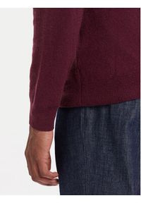 United Colors of Benetton - United Colors Of Benetton Sweter 1002U1G34 Fioletowy Regular Fit. Kolor: fioletowy. Materiał: wełna #5