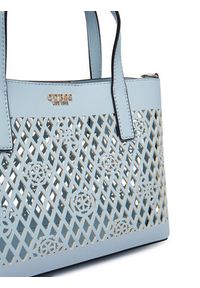 Guess Torebka Letty Mini HWPG99 11750 Niebieski jasny. Kolor: niebieski. Materiał: skórzane #8