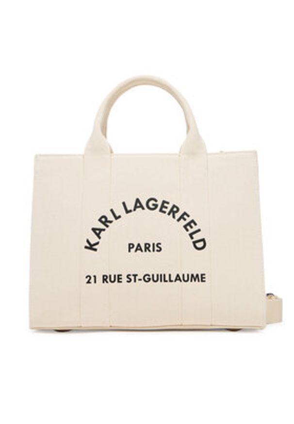 Karl Lagerfeld - KARL LAGERFELD Torebka A1W50010 Beżowy. Kolor: beżowy