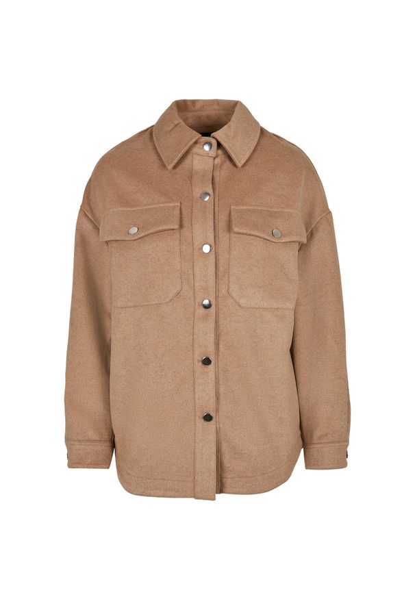 Koszula damska Urban Classics Classic Over. Kolor: beżowy