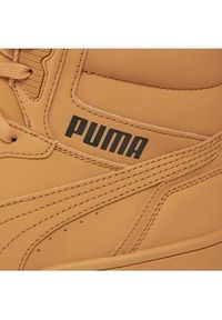 Puma Sneakersy Rebound V6 Buck 393580 02 Brązowy. Kolor: brązowy. Materiał: skóra