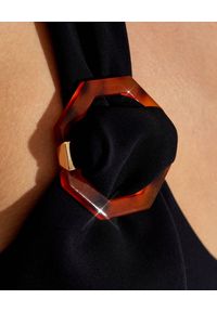 ZIMMERMANN - Czarny strój kąpielowy. Kolor: czarny. Materiał: lycra, prążkowany #3