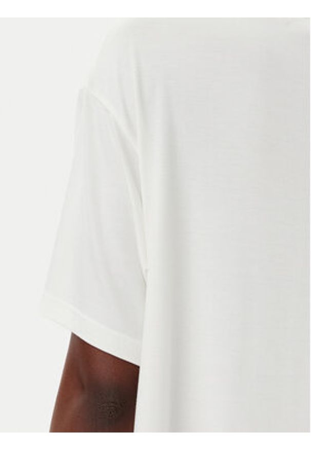 Hugo - HUGO T-Shirt Unite 50490707 Biały Relaxed Fit. Kolor: biały. Materiał: wiskoza