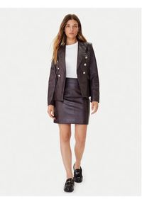 JOOP! Spódnica z imitacji skóry 58 253S58Saron 30048904 Brązowy Regular Fit. Kolor: brązowy. Materiał: skóra #3